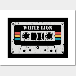 Cassette Vintage - White Lion Posters and Art